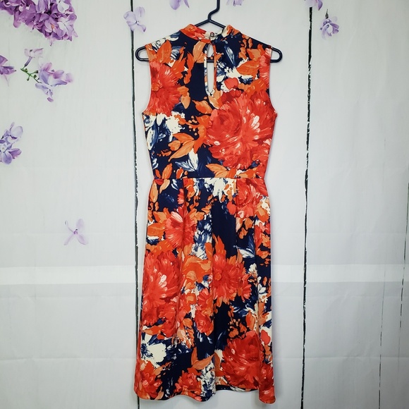 *SOLD*  Enfocus Studio Sleeveless Midi Dress 6 - Picture 2 of 7